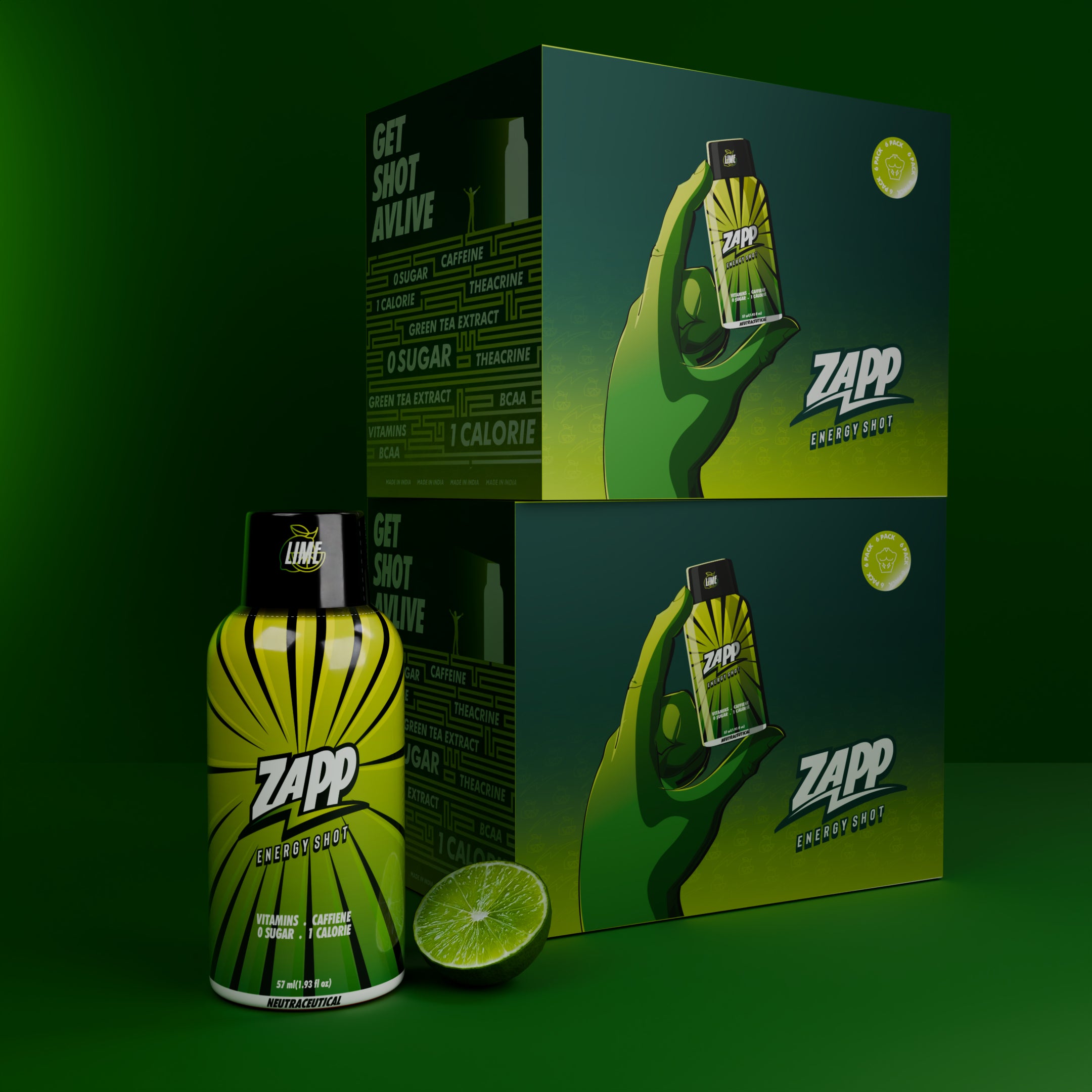 ZAPP LIME SHOT